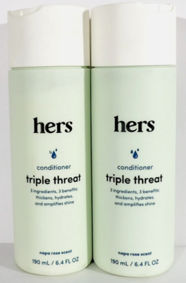2 hers Triple Threat Conditioner Color Safe Hair Loss Conditioner 6.4 fl oz - $19.79