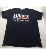 Hillary For Prison 2016 Cool Funny President Campaign T-shirt Conservati... - £18.64 GBP