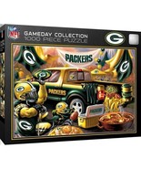 Green Bay Packers Game Day Tailgate Puzzle 1000 Pieces - £23.34 GBP