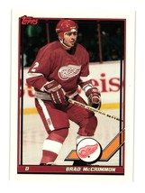 1991 Topps #79 Brad McCrimmon Detroit Red Wings - £2.25 GBP