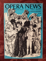 Rare Metropolitan Opera News February 23 1959 Verdi&#39;s Un Ballo In Maschera - £12.66 GBP