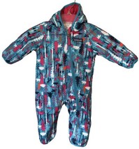 Baby Patagonia 0-3 mos lightweight puff-ball bunting reversible Pre-Owned EUC - £47.16 GBP