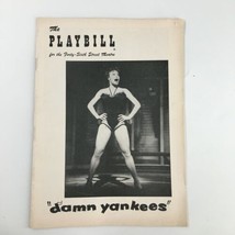 1956 Playbill Forty-Sixth Street Theatre Gwen Verdon in Damn Yankees - £18.64 GBP