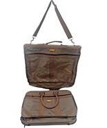 Oleg Cassini Folding Suitcase Suit/Garment Bag/Luggage/Travel Bag Combo ... - £131.11 GBP