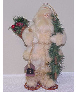 9&quot; Santa Figure with Snow Shoes - £9.58 GBP