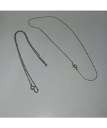 2 silver chains - €21,61 EUR
