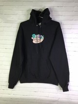 Dumbgood Nickelodeon Rocko’s Modern Life Logo Pullover Hoodie Black Mens... - $45.05