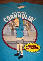 Mtv Beavis And Butthead I Am The Great Cornholio T-Shirt Mens Medium New w/ Tag - £15.50 GBP