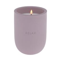 Relax Scented Ceramic Jar Spa Candle 10 Oz., Lavender &amp; Jasmine &amp; Chamom... - €21,11 EUR