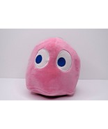 2018 Pac-Man Pinky Pink Ghost Plush 7&quot; Toy Factory Stuffed Animal - $244.42 MXN