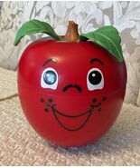 Fisher Price HAPPY APPLE Roly Poly Musical Chime Toy - 435, VINTAGE 1972 - $23.76
