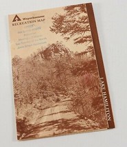 Vtg Weyerhaeuser Recreation Map Lake Hamilton Pamphlet Boy Scout of Amer... - $11.57