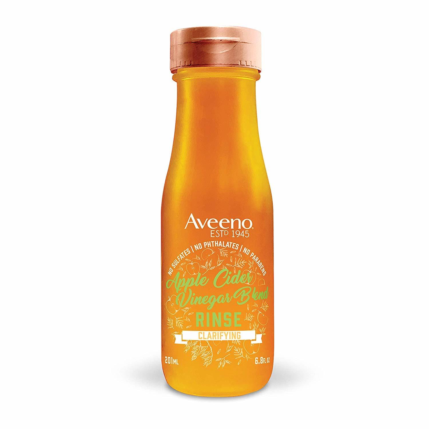 Primary image for Aveeno Hair Rinse Apple Cider Vinegar Blend 6.8 Ounce (201ml) (2 Pack)