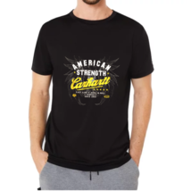 Carhartt American Strength Men&#39;s Black T-Shirt - £11.78 GBP