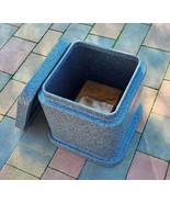 Wooden Burial Urn For Ground Vault Set For Funeral Cremation Urn Capsule... - $281.00