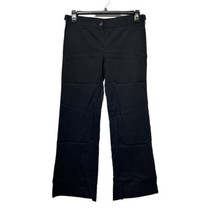 theory black side buckle wide leg pants womens size 6 - $29.69