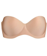 NWT SEALED NUDE CHINLON BACK CLOSURE BRA NIPPLE COVERS SPECIAL OCCASION ... - £6.31 GBP