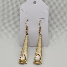 2" Iridescent Shell Earrings - $2.00