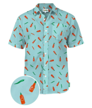 Tipsy Elves Men's Hot Sauce Summer Hawaiian Shirt Sz XXL NWT - $29.99