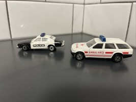 Vintage Corgi Mercedes Ambulance & Police Car Buick Regal Made In Gt Britain - $18.00