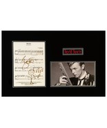 David Bowie Hand Signed Sheet Music Museum Framed Ready to Display - $18,654.97 MXN