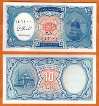 EGYPT 2000 UNC 10 Piastres Banknote Paper Money Bill  P- 191 - £0.79 GBP