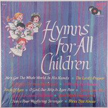 Happy Time Chorus &amp; Orchestra – Hymns For All Children - 1962 LP Record HT-1013 - £9.91 GBP