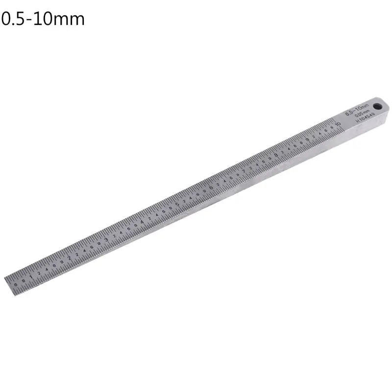 Per gauge gage welding wedge feeler gauge feeler wedge gauge hole measure tool 1 15mm 0 thumb200