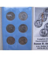 1979 &amp;1980 P,D,S Susan B Anthony Dollar 6 Coin Mint Set in Littleton Coi... - £22.41 GBP