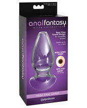 Pipedream Anal Fantasy Elite Collection Mega Anal Glass Gaper Clear - $41.98