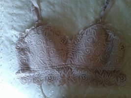 TU pink pretty pull on bra bralette usa 12   uk 16    eur 44 - £5.76 GBP