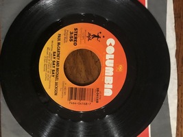 Paul McCartney &amp; Michael Jackson 45  Say Say Say (B1) - £6.29 GBP