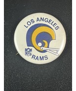 VINTAGE NFL LOS ANGELES RAMS FOOTBALL PIN BUTTON PINBACK - $14.80