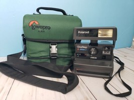 Polaroid OneStep CloseUp 600 Instant Film Camera Tested- w/ Green Bag No... - $39.59