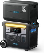Anker PowerHouse 767 Portable Power Station Solar Generator+2048Wh Extra... - £3,235.89 GBP