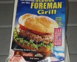 George Foreman&#39;s Grilling Machine Owner&#39;s Manual GR18BW Recipe Booklet +... - £6.38 GBP