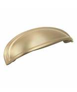 Amerock Ashby 3 and 4 Inch Center to Center Cup Cabinet Pull, Champagne - £8.92 GBP
