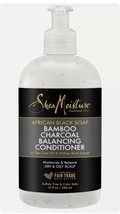 Shea Moisture Bamboo Charcoal Balancing Conditioner African Black Soap lot x4 - £38.88 GBP