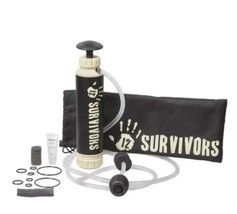 12 Survivors Hand Pump Water Filter/ Purifier- New - £31.03 GBP