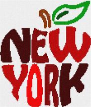 Pepita Needlepoint kit: New York Apple, 8&quot; x 10&quot; - £62.74 GBP+