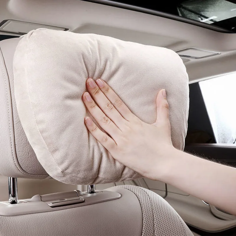 Car Headrest Neck Support Seat Maybach Design SClass Soft Universal Adjustable - £14.58 GBP+