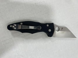 Spyderco Yojimbo 2 Folding Knife 3.38&quot; CPM S30V Steel Blade Black G10 Ha... - £157.39 GBP