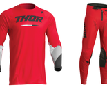 New Thor MX Red Pulse Tactic Dirt Bike Riding Youth Kids Gear Jersey + P... - $79.95