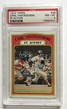 1972 Topps Carl Yastrzemski In Action IA #28 PSA 8 NM-MT Pirates - £34.89 GBP