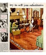 Congoleum Gold Seal Rugs #1 1934 Advertisement Full Page Lithograph DWU1 - $551.89 MXN