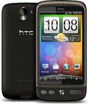 HTC Desire SPRINT Cell Phone Black Touch Screen Smart Android PB99400 3G... - $26.28
