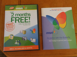 Lot of 2 unused MSN 8 Collectible discs with the butterfly 2002 NF - $16.00