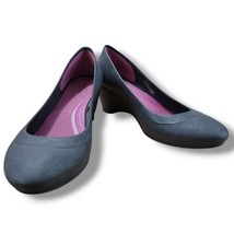 Crocs Shoes Size 7 US Women&#39;s Crocs Lina Wedge Pumps Dual Comfort Slip O... - $47.56