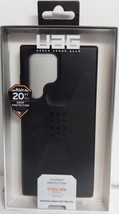 UAG - Civilian Case for Samsung Galaxy S22 Ultra - Black - $24.18