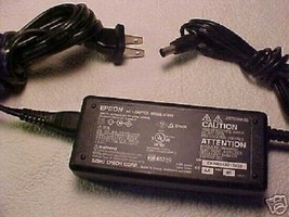 15.2v Epson adapter cord Perfection scanner 1670 electric power wall plu... - $28.66